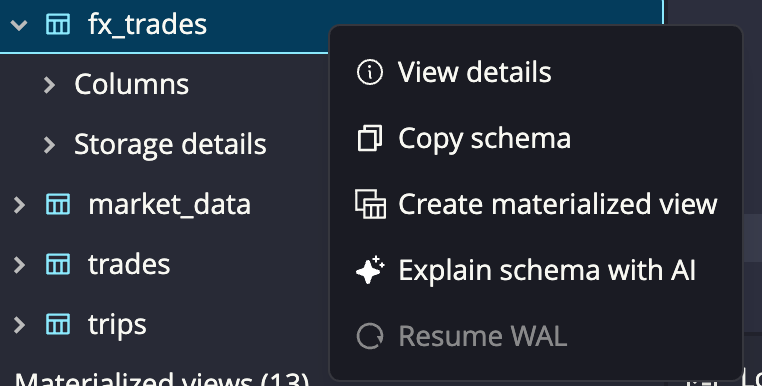 Explain schema with AI
